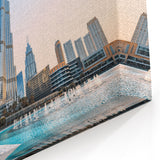 Modern Dubai Art Print - Burj Khalifa and Skyline in Soft Morning Light