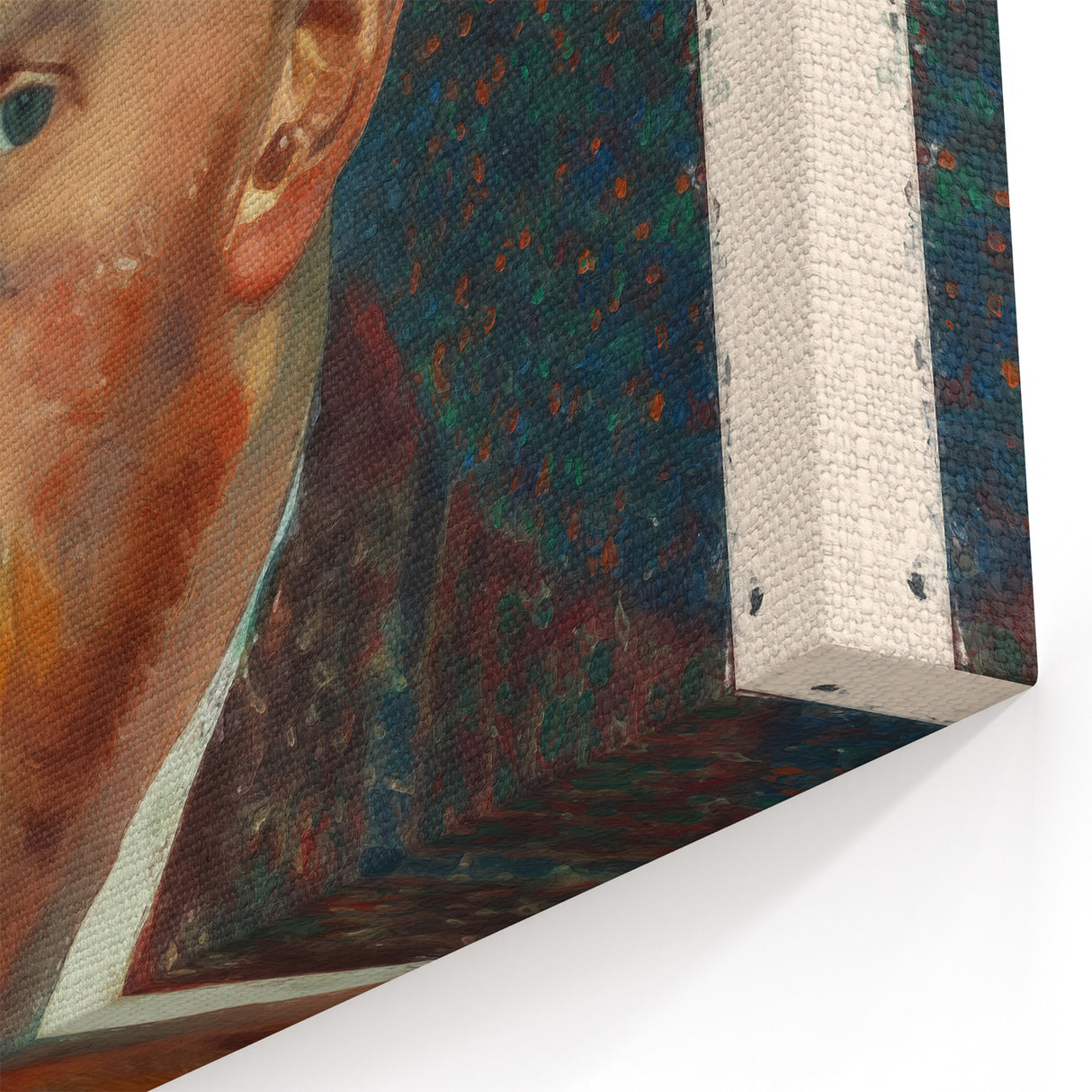 Vincent van Gogh Wall Art - Self-Portrait 1887, Canvas Print