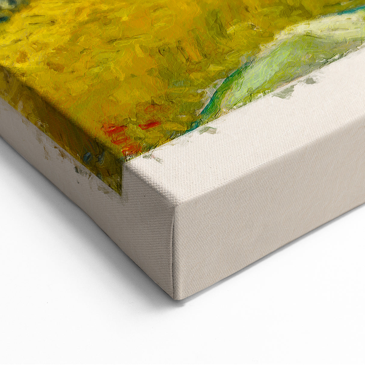 Vincent van Gogh Wall Art - Wheat Field with Cypresses, Canvas Print