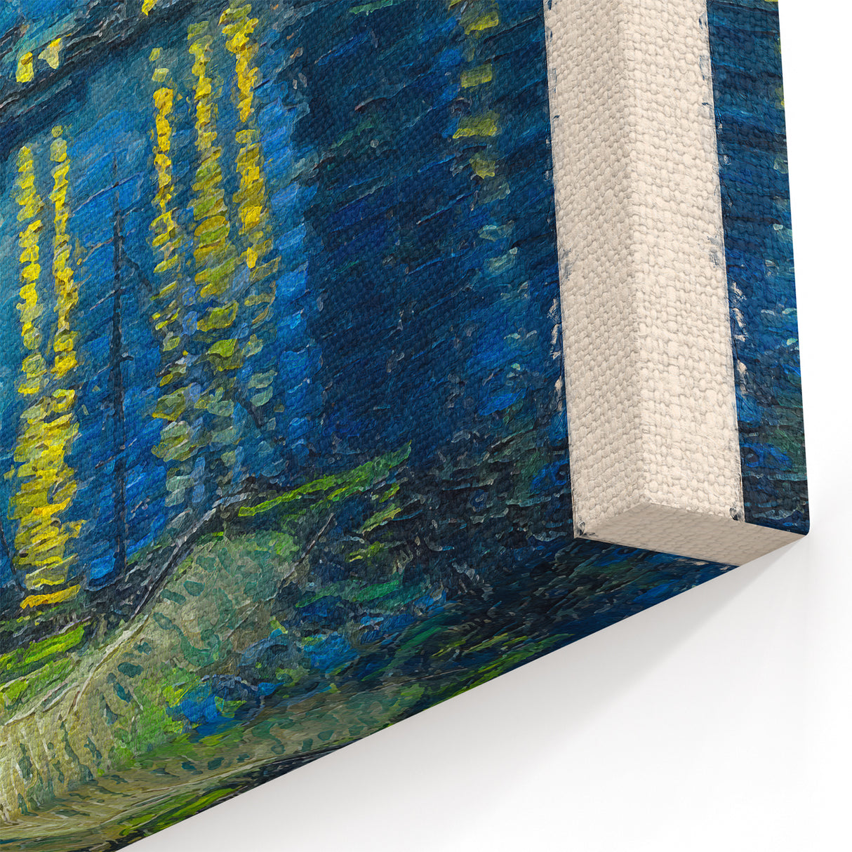 Vincent van Gogh Wall Art - Starry Night Over the Rhône, Canvas Print