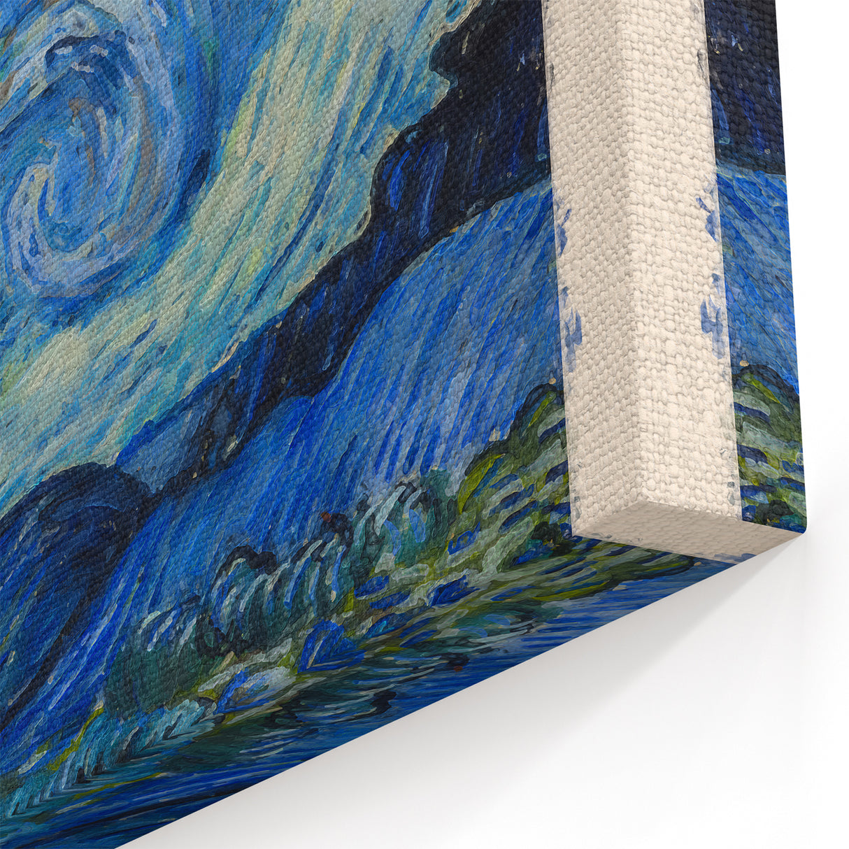 Vincent van Gogh Wall Art - The Starry Night 1889, Canvas Print