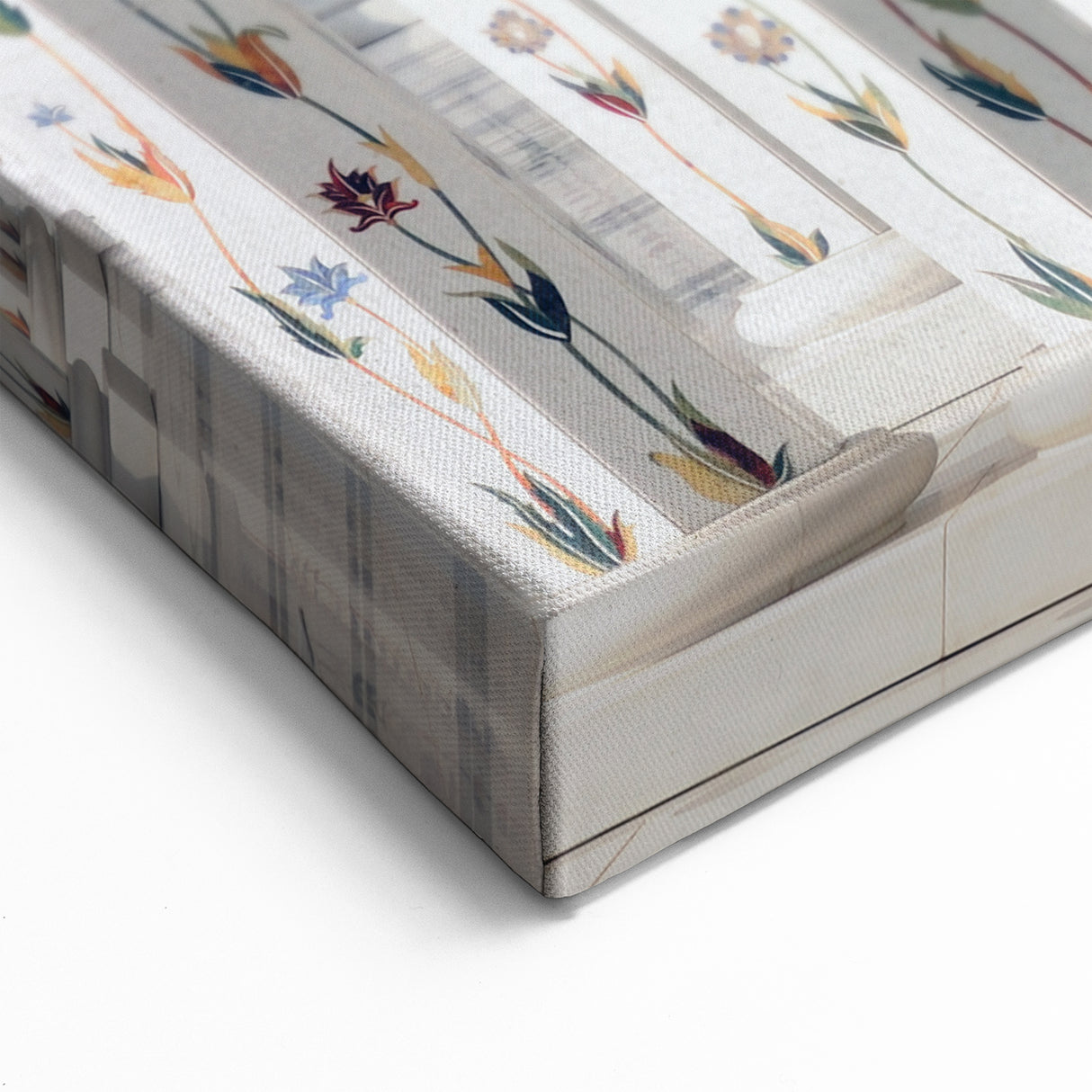 Elegant Abu Dhabi Wall Art - Sheikh Zayed Mosque Columns Print on Canvas