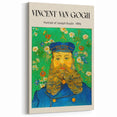 Vincent van Gogh Wall Art - Portrait of Joseph Roulin 1889, Canvas Print