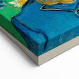 Vincent van Gogh Wall Art - Portrait of Joseph Roulin 1889, Canvas Print