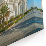 Sheikh Zayed Mosque Skyline Canvas Print - Stunning Abu Dhabi Wall Art