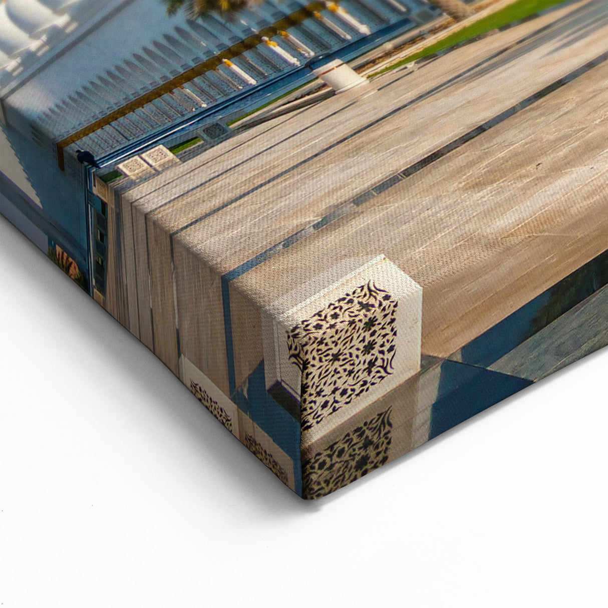 Sheikh Zayed Mosque Skyline Canvas Print - Stunning Abu Dhabi Wall Art