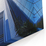 Modern Abu Dhabi Skyline Art - Etihad Towers Architecture Canvas Print