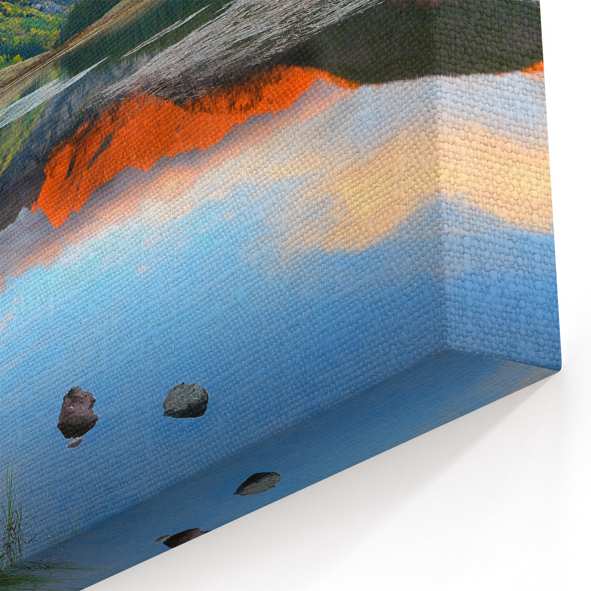 Vail Scenic Prints - Vibrant Sunset Reflections in Colorado's Nature