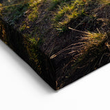 Vail Colorado Wall Art - Rustic Wagon Wheel with Sunburst Landscape