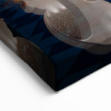 Sheikh Zayed Mosque Reflection Canvas - Elegant Abu Dhabi Wall Art