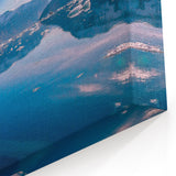 Greenland Landscape Art - Reflective Mountains and Arctic Waters Decor