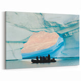 Greenland Iceberg Prints - Arctic Expedition Under Ice Arch Decor