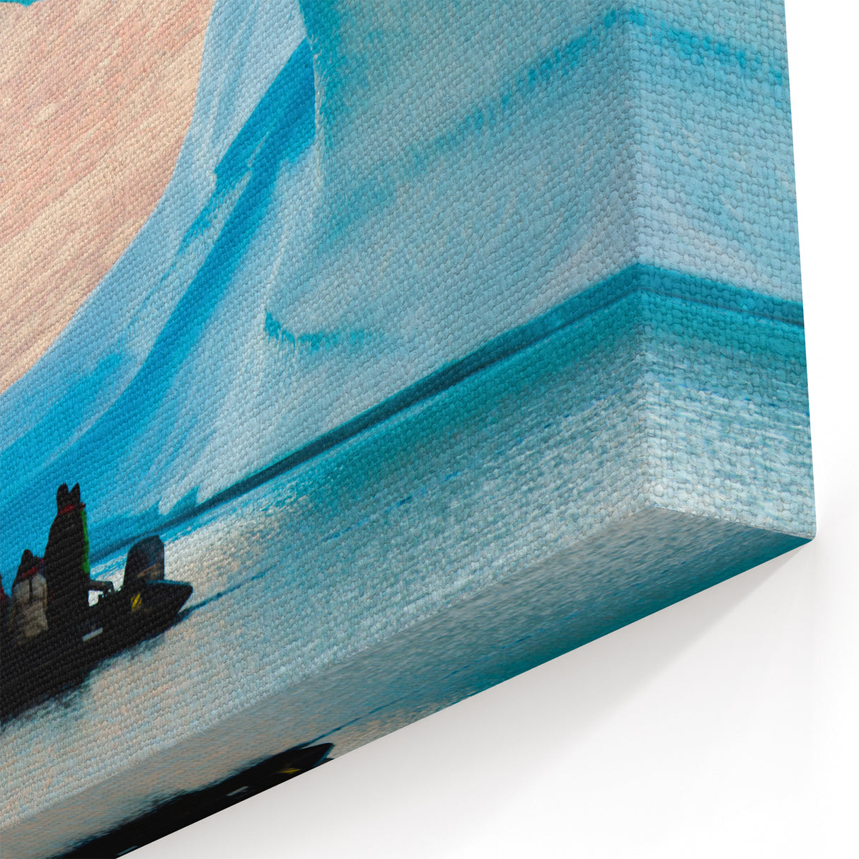 Greenland Iceberg Prints - Arctic Expedition Under Ice Arch Decor