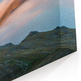 Vail Nature Photography - Scenic Cloud-Covered Mountain Peaks Wall Art
