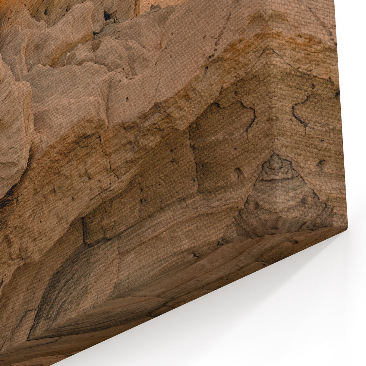 Abu Dhabi Desert Art Canvas - Stunning Sunset Desertscape Wall Art