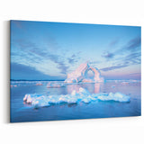 Greenland Iceberg Prints - Arctic Ice Arch at Sunrise Wall Decor