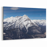 Vail Mountain Art - Snow-Capped Colorado Peaks in Stunning Landscape