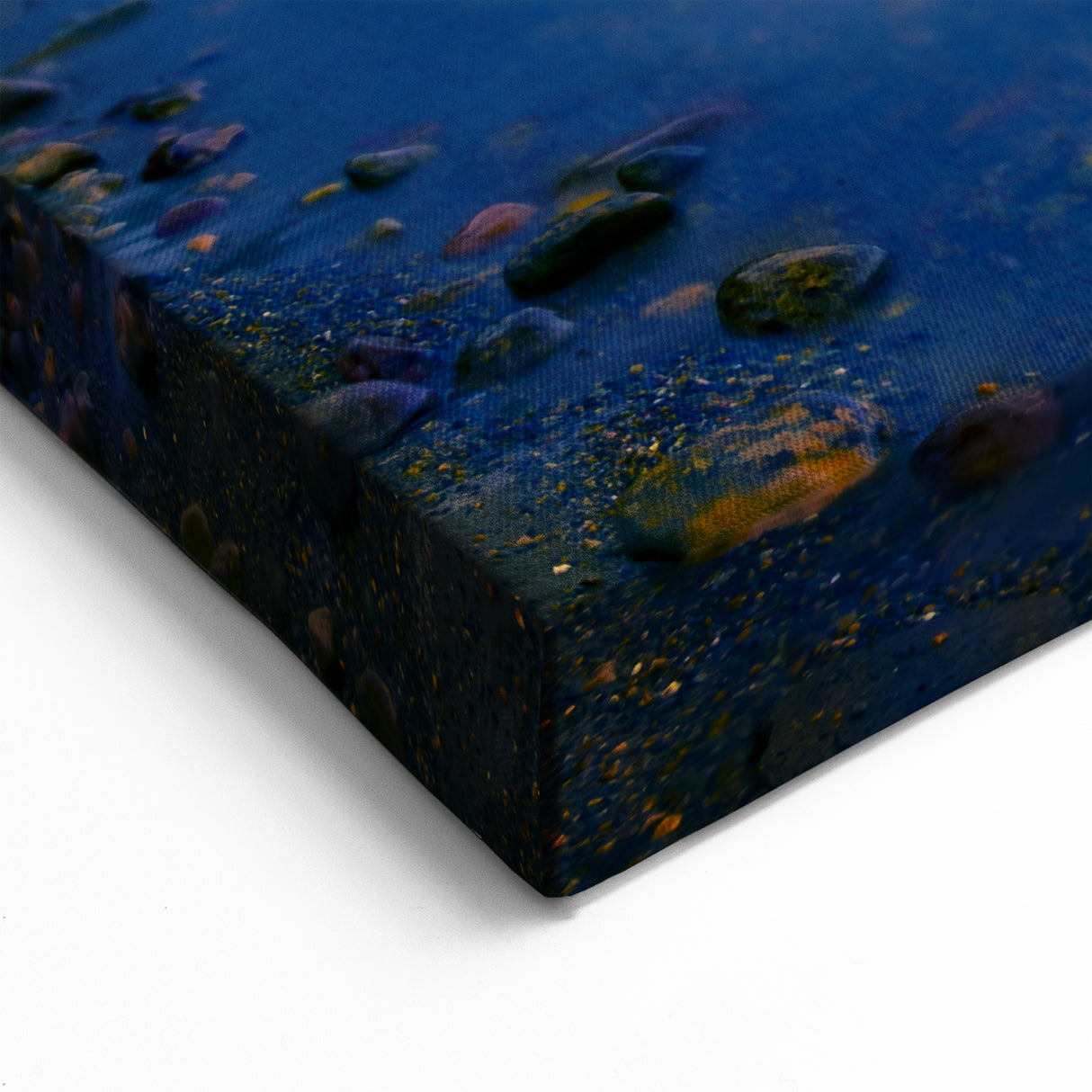 Vail Nature Photography - Vibrant Twilight Sky Over Tranquil Blue Lake