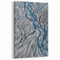 Canterbury Wall Art - Abstract New Zealand Aerial River Pattern Prints