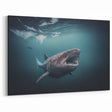 Greenland Nature Canvas - Majestic Whale Shark Underwater Art Decor