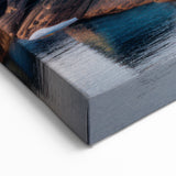Greenland Landscape Art - Colorful Coastal Village Arctic Wall Decor
