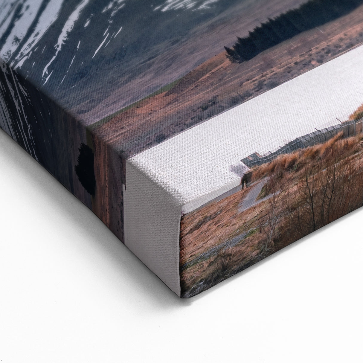 Canterbury Wall Art - New Zealand Sunset Over Mountains and Church