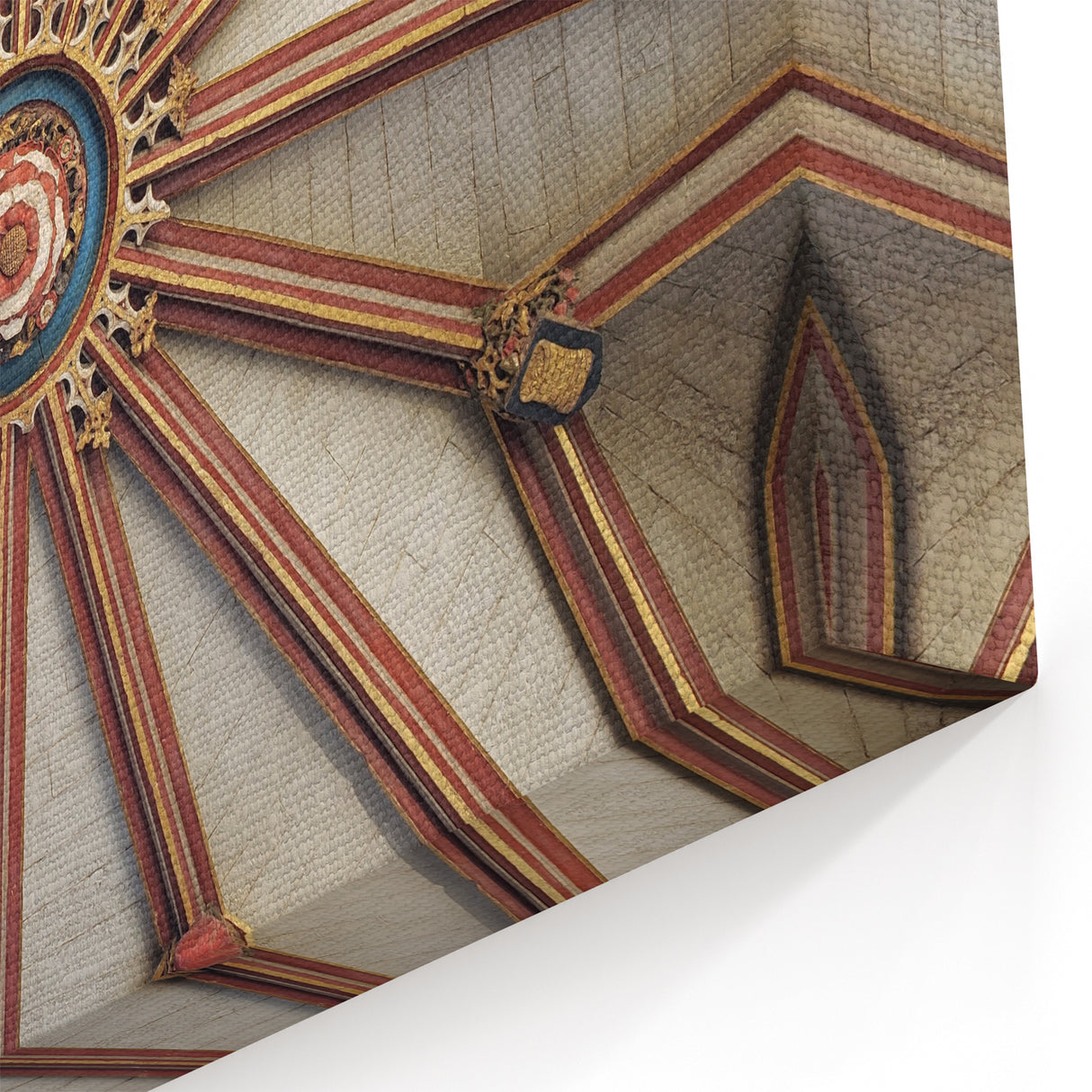 Canterbury Wall Art - Historic New Zealand Cathedral Ceiling Details