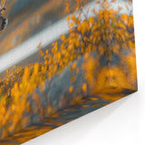 Greenland Nature Canvas - Majestic Reindeer in Autumn Wilderness Wall Art