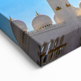 Sheikh Zayed Mosque Canvas - Majestic Abu Dhabi Landmark Wall Art