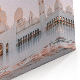 Iconic Abu Dhabi Landmark Wall Art - Sheikh Zayed Mosque Canvas