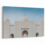 Architectural Details of Sheikh Zayed Mosque - Sophisticated Canvas Print