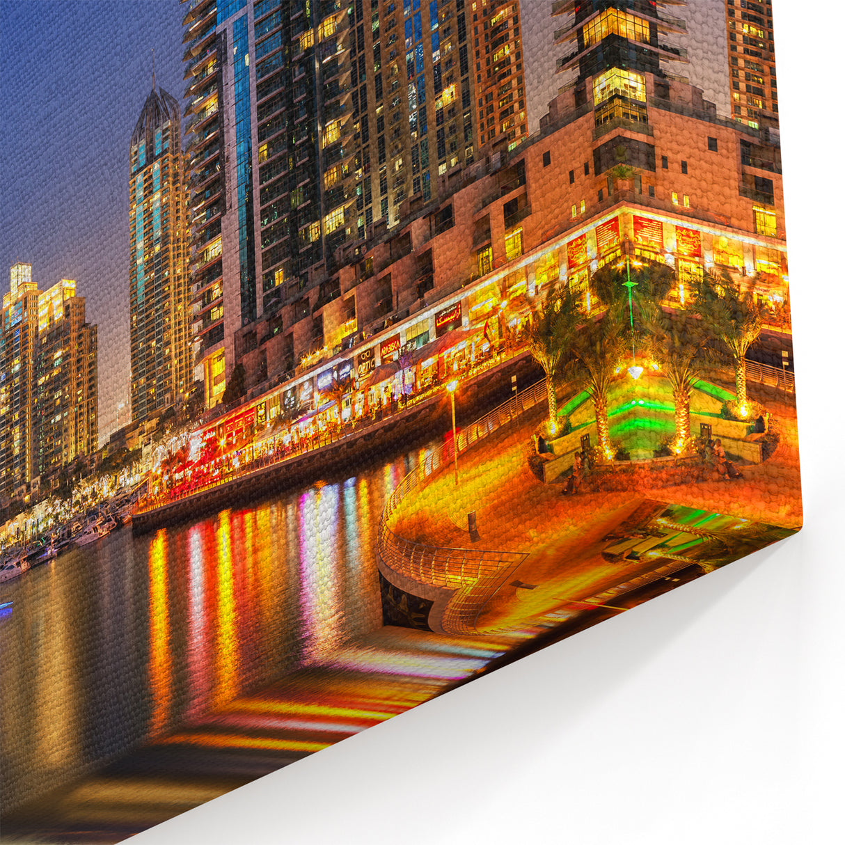 Dubai Skyline Artwork - Stunning Dubai Canvas Prints Featuring Iconic Views