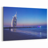 Burj Al Arab Art - Stunning Dubai Canvas Prints Featuring Iconic Seaside Views