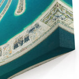 Palm Jumeirah Art - Iconic Dubai Canvas Prints Featuring Scenic Aerial Views