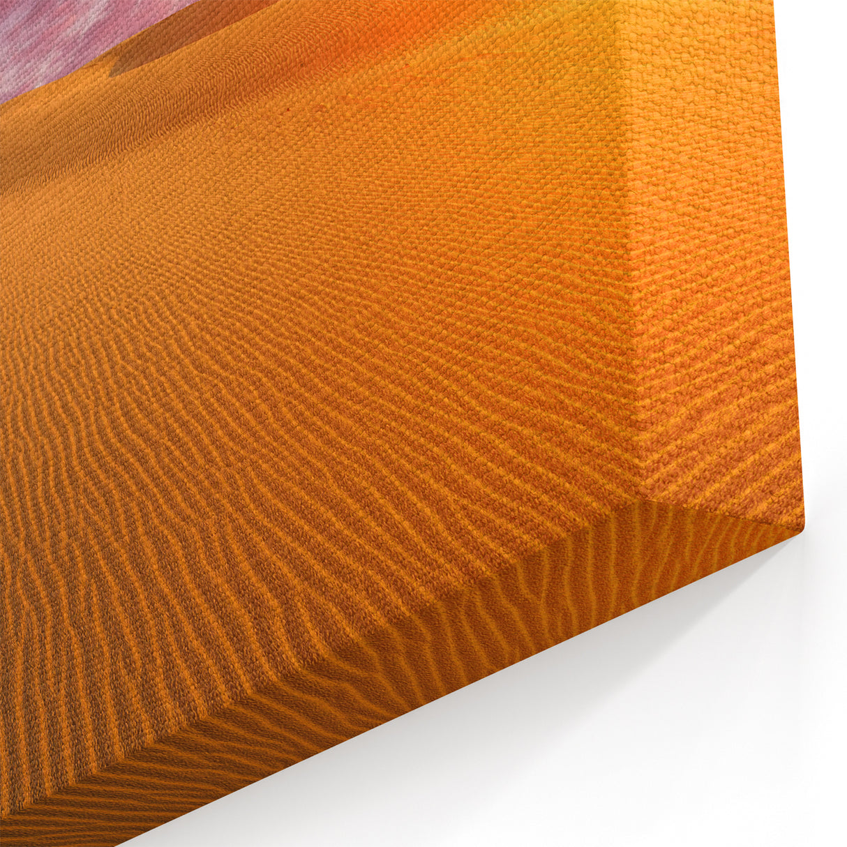 Dubai Desert Sunset Art - Stunning Canvas Prints Featuring Serene Sand Dunes
