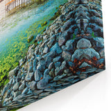 Budapest Canvas Prints - Hungary Scenic Prints of Lakeside Sunset