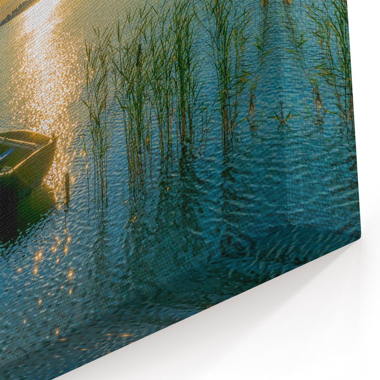 Hungarian Landscape Art - Hungary Scenic Prints of Lakeside Sunrise