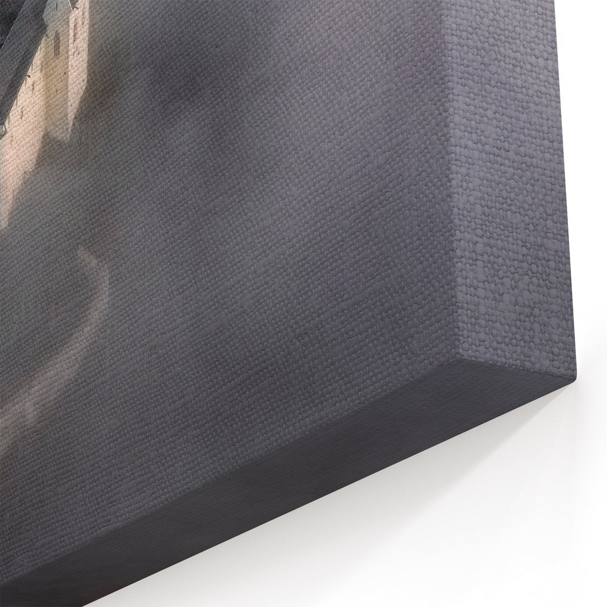 Hungarian Landscape Art - Castle in the Clouds Aerial View Print