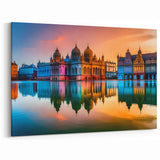 Hungary Wall Art - Colorful Reflections of Budapest at Sunset