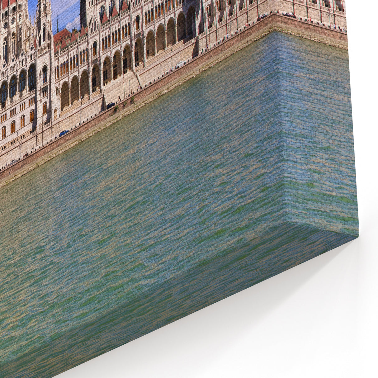 Hungary Travel Posters - Hungarian Parliament Building Daytime Print