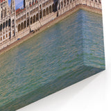 Hungary Travel Posters - Hungarian Parliament Building Daytime Print