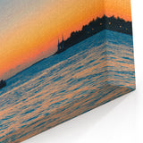 Florida Keys Wall Art – Coastal Sunset Canvas with Nautical Ocean Photography