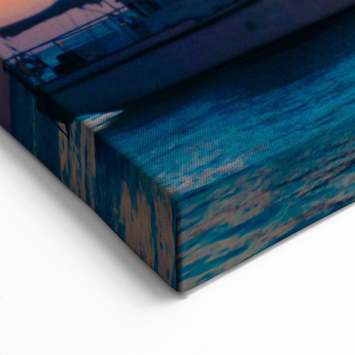 Florida Keys Wall Art – Coastal Sunset Canvas with Nautical Ocean Photography