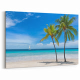 Florida Keys Palm Tree Wall Art – Tropical Beach and Ocean Photography