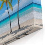 Florida Keys Palm Tree Wall Art – Tropical Beach and Ocean Photography