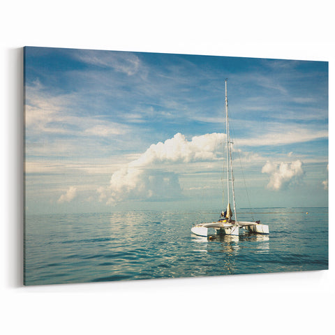Florida Keys Sailing Wall Art – Serene Nautical and Coastal Ocean Decor