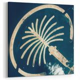 Palm Jumeirah Aerial View Art - Stunning Canvas Prints Featuring Iconic Dubai Landmarks