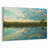 Reflective Everglades Wall Art - Stunning Florida Landscape Nature Print