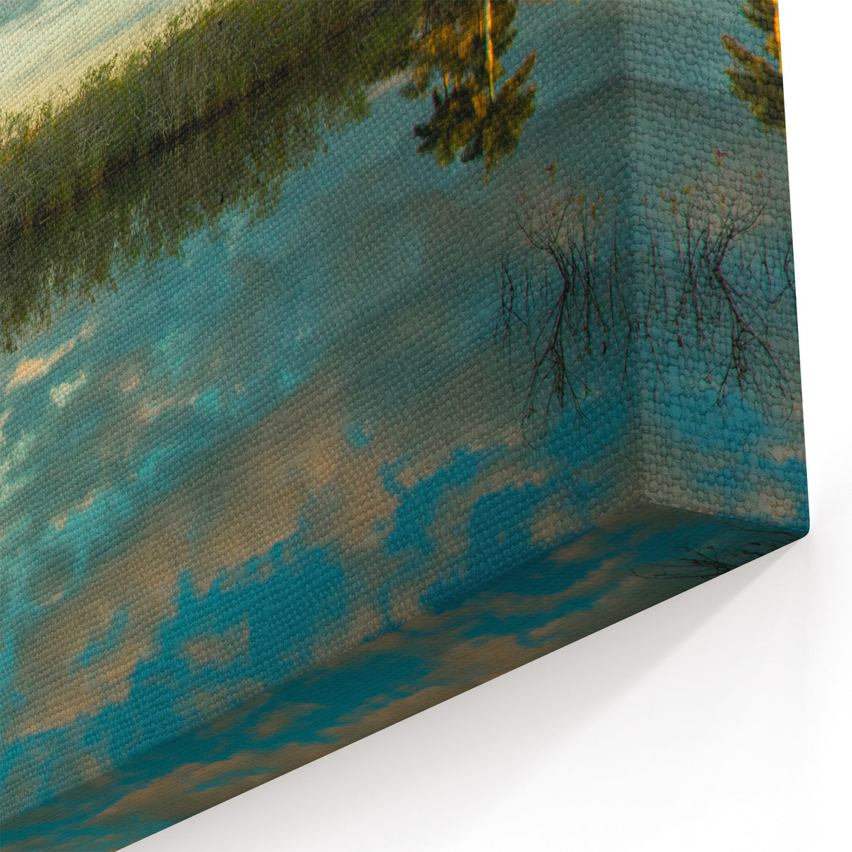 Reflective Everglades Wall Art - Stunning Florida Landscape Nature Print
