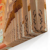 Sheikh Zayed Mosque Art - Stunning Canvas Prints Featuring Ornate Mosque Interior